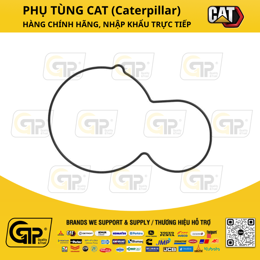 Caterpillar (CAT) 1607271 Press Seal / Gioăng Làm Kín 6.36mm C18, C15, C16, 3456