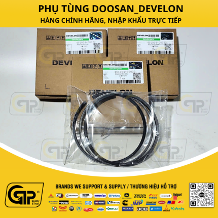 Develon (Doosan & Hyundai) 401004-00022 Bộ Xéc Măng P222FE; PU222TI; DV22-OOP00