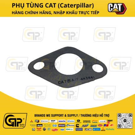 Caterpillar (CAT) 4N3841 Flow Switch Gasket / Đệm Làm Kín 0.79mm 3306, 3406, 3304, C32, C7, C18