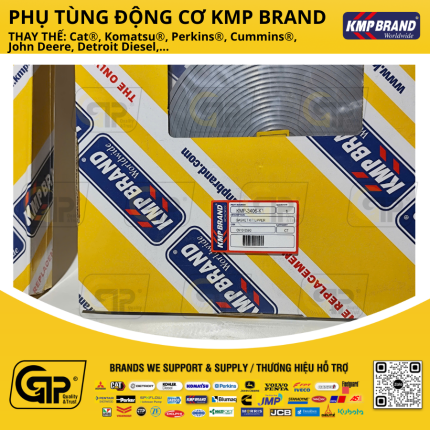 KMP Brand KMP-3406-K1 Gasket Kit, Upp / Bộ Gioăng Trên Đại Tu Động Cơ 3406