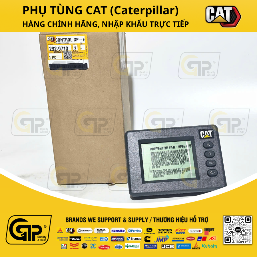 Caterpillar (CAT) 2929713 Mini Marine Power Display (MMPD) Electronic Control Module / Bộ Điều Khiển Động Cơ C18, 3512, 3508, 3516, C12, C15, C32, 3412, 3406, C9, C7, 20R4424