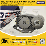 KMP Brand 3800828 Oil Pump / Bơm Nhớt Bôi Trơn 4BT3.3, 4BT3.9, 6BT5.9, 6CT8.3, 6L8.9, 3802278, J906415, J910066, J918213, J921067, J924644, J926201, J930338, J948071