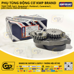 KMP Brand 3800828 Oil Pump / Bơm Nhớt Bôi Trơn 4BT3.3, 4BT3.9, 6BT5.9, 6CT8.3, 6L8.9, 3802278, J906415, J910066, J918213, J921067, J924644, J926201, J930338, J948071