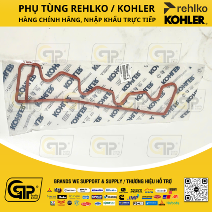 Rehlko (Kohler) ED0044000700-S Valve Cover Gasket / Gioăng Nắp Xupap KDW2204/T, 4400-070