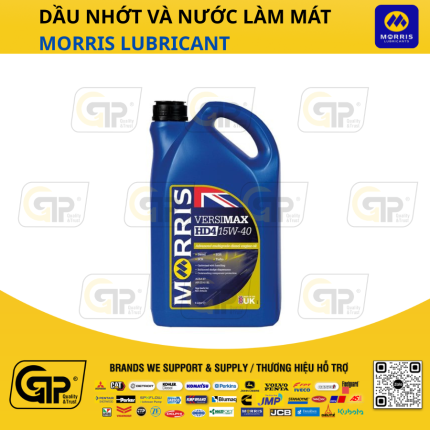Morris Lubricant RVS Dầu động cơ: Versimax HD4 15W40
