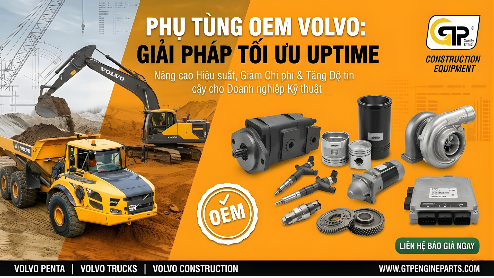 phụ tùng oem volvo