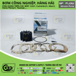 Johnson Pump 09-702B-1 Impeller Kit / Cánh Cao Su Bơm Nước Crusader 97179; Chrysler 3675763; Chrysler 4142878; Cummins 4B; Onan MDL6; Chris Craft 454; Thuyền giải trí 454, Jabsco 18948-0001, 17954-0001, Sherwood 10615K, ONAN 132-0349, DJ PUMP 08-20-1201, Johnson 09-702B-1, 702B-1, 702B