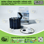 Johnson Pump 09-704BT-1 Impeller Kit / Cánh Cao Su Bơm Nước Cummins 6B 300HP B Series; Cummins C Series; CAT 3208; CAT 3116; CAT 3126; Deere 6076; Sherwood Pump P17 series, Sherwood 17000K, Jabsco 18958-0001