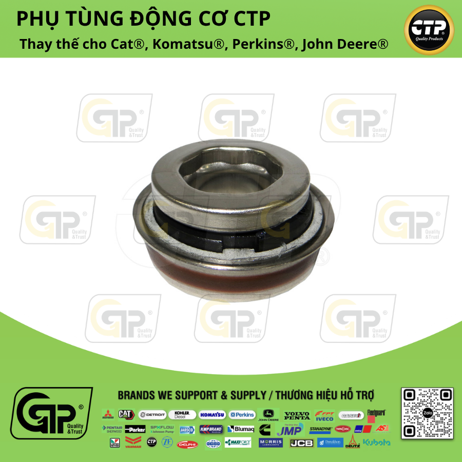 CTP (Costex) 3362212 Water Seal Assembly / Phốt Chắn Nhớt Bơm Nước Chính C15, C18, C27, C32, 3406, C16, 2764756