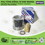 KMP Brand PK3135M141 Engine Piston Kit (Piston+Clips+Pin) / Bộ Piston C4.4, C6.6, 1106D, 1104D, Perkins 4115P105, 411P115, U5PR0058, U5PR0060, KOLBENSCHMIDT 40040600