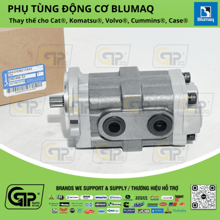 Blumaq 2003406 10 Teeth Basic Gear Pump / Bơm Bánh Răng 322C, 322C FM, 325C, M325C MH