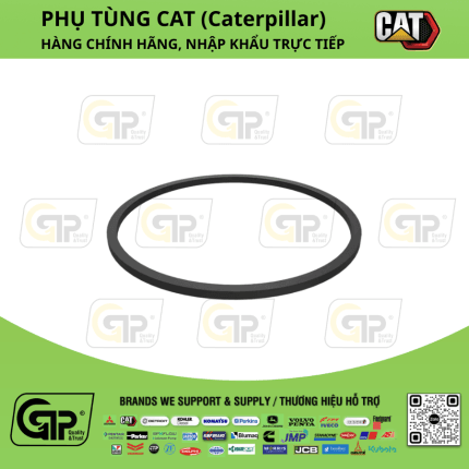 Caterpillar (CAT) 7L0486 201mm Outer Diameter Rubber Seal / Gioăng Tròn Làm Kín 3408, 3508, 3512