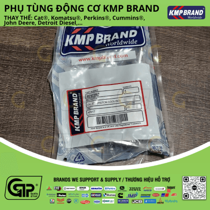 KMP Brand RE503567 Oil Jet (Piston Cooling) / Vòi Phun Nhớt Làm Mát Piston Johndeer 1600, 9120, 450CLC, 844J