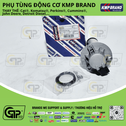 KMP Brand RE539761 Fuel Pump, 12 Volt / Bơm Nhiên Liệu Bằng Điện 12DCV 3520, 3522, 4045AFM85, 4045SFM85
