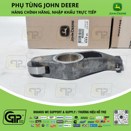 John Deere Brand RE53416 Inlet Rocker Arm / Cò Mổ Xuppap Hút 6068TF250