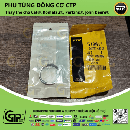 CTP (Costex) 5I8011 Insert-Valve / Chén Xupap
