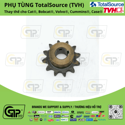 TotalSource (TVH) 6813246 Sprocket / Bánh Răng Nhông Xích Bodcat , 6594342