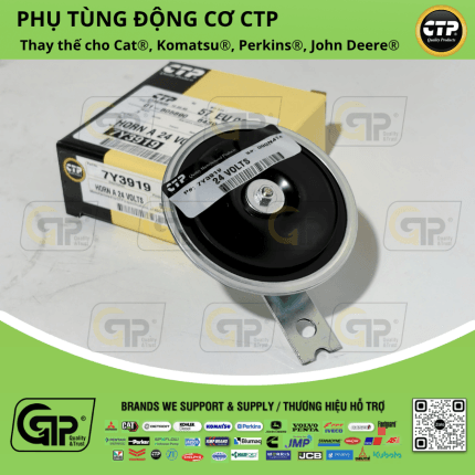 CTP (Costex) 7Y3919 24 VDC Low Tone Horn / Còi Điện