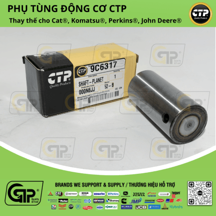 CTP (Costex) 9C6317 90mm Long Planetary Shaft / Trục Nối Thẳng , 3735397