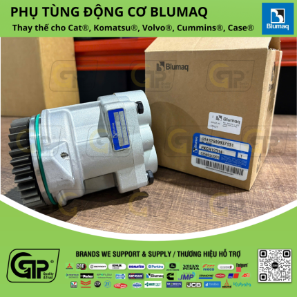Blumaq CH12314 Oil Pump / Bơm Nhớt Bôi Trơn C12, C13, Perkin 2206, 2231608